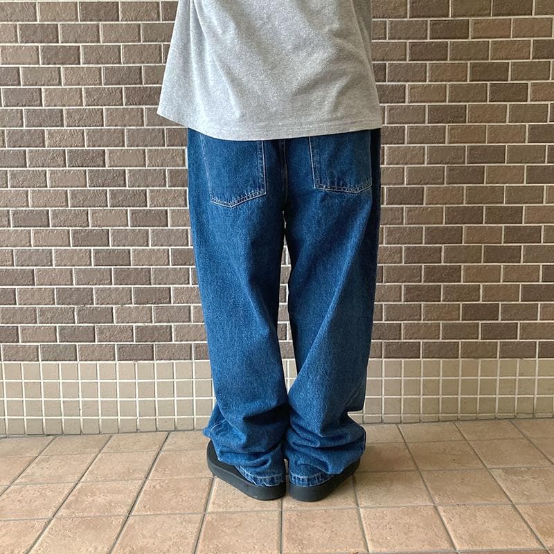 パンツ Theories pants scribble jeans WASHEDBLUE