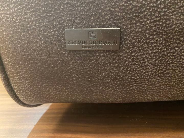 美品　ケルビンジョルマーニ　リクライニングソファ