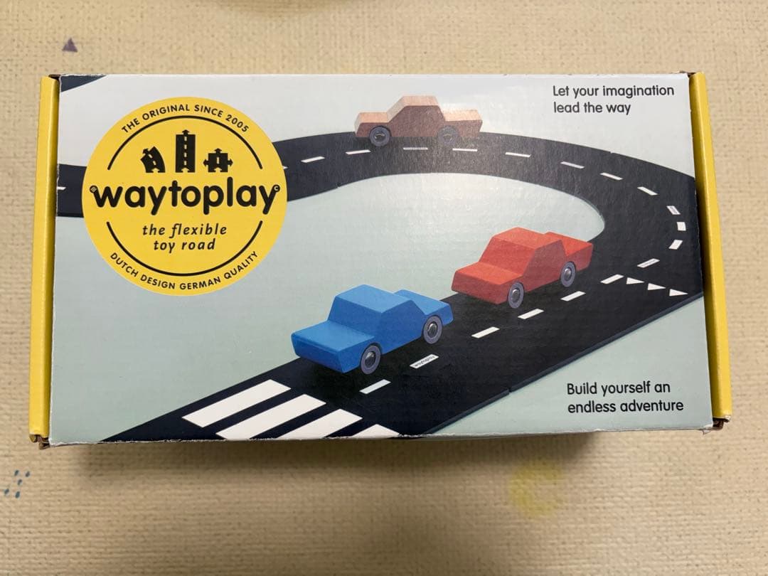 美品　waytoplay 40ピース道路セット