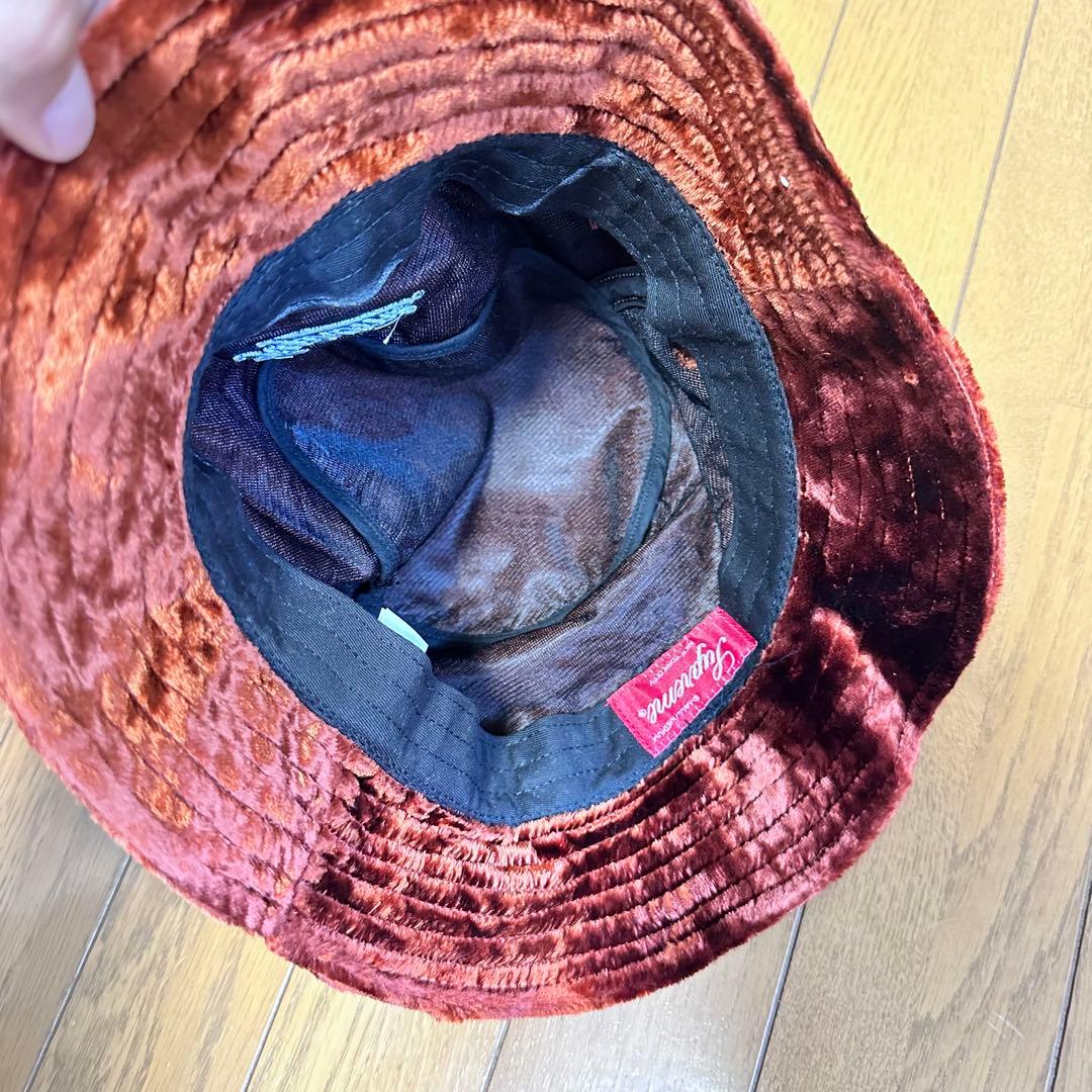 帽子 Supreme 22SS Crushed Velvet Crusher hat