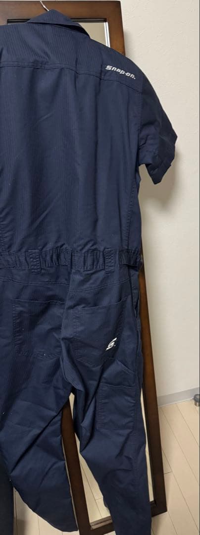 Snap-on 半袖ツナギ　ネイビーS