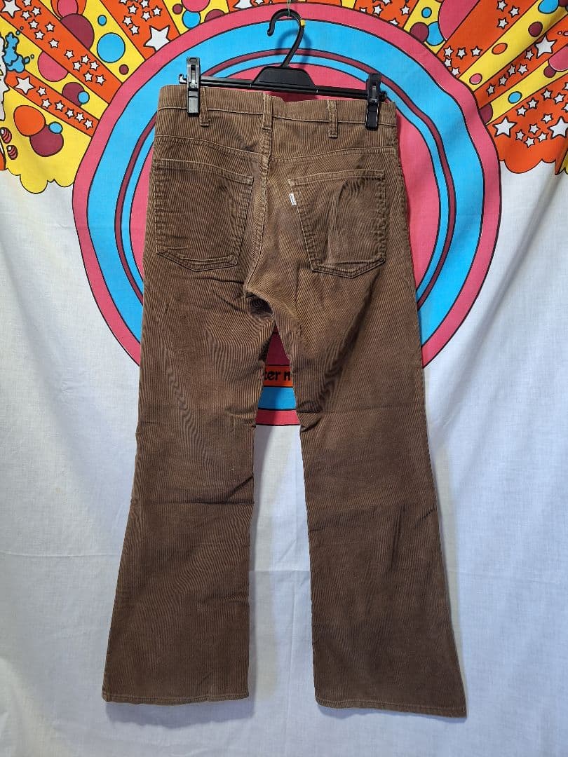 K*様 70's リーバイス 646 ヴィンテージ コーデュロイ パンツ こげ茶
