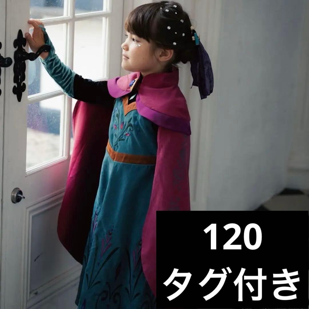 cottoli アナと雪の女王 戴冠式 ワンピース バースデイ 120