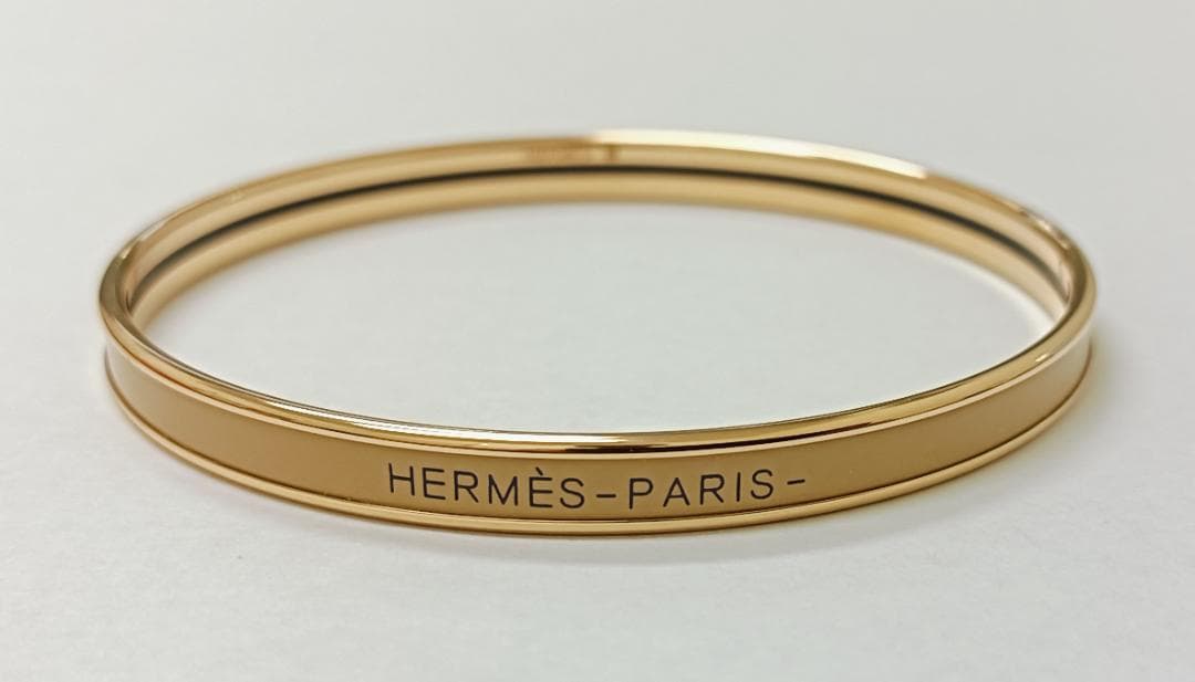 ★未使用品★ HERMES　エルメス　エナメルブレスレット 《ユニ》 サーブル