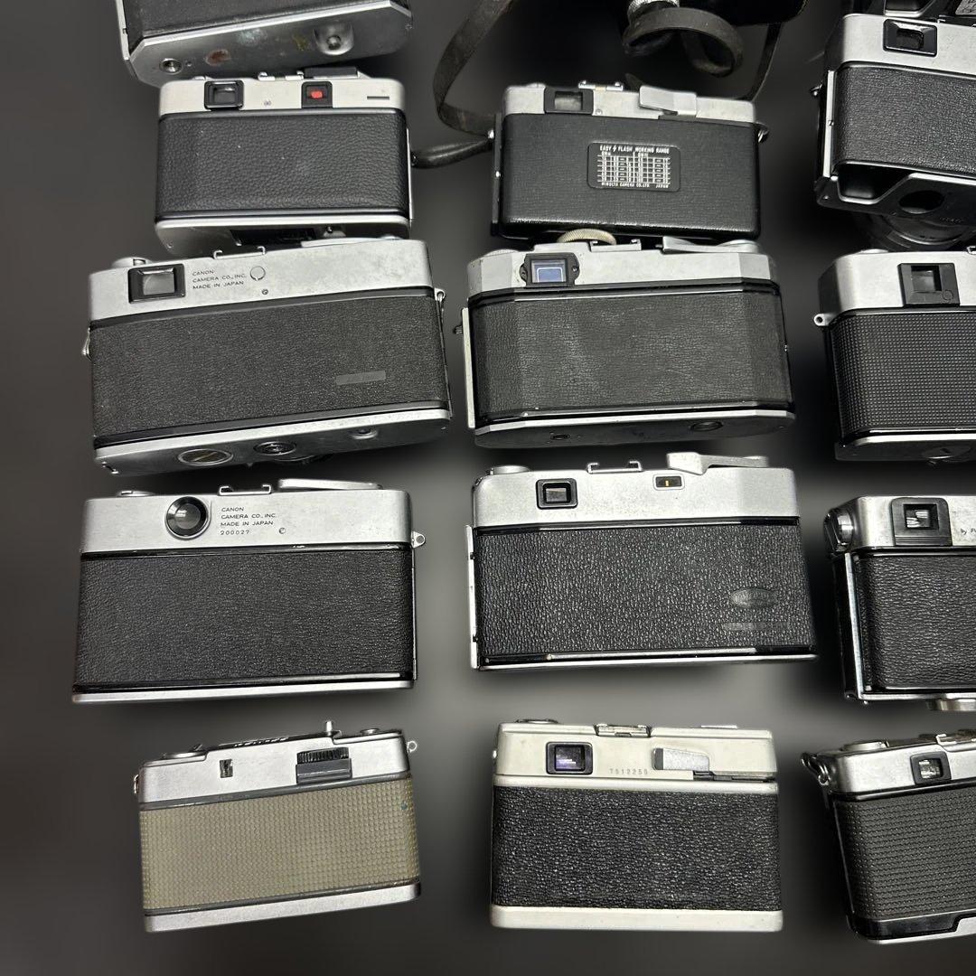 レンジファインダー　カメラ　④ 20台　まとめ　ジャンク　OLYMPUS等