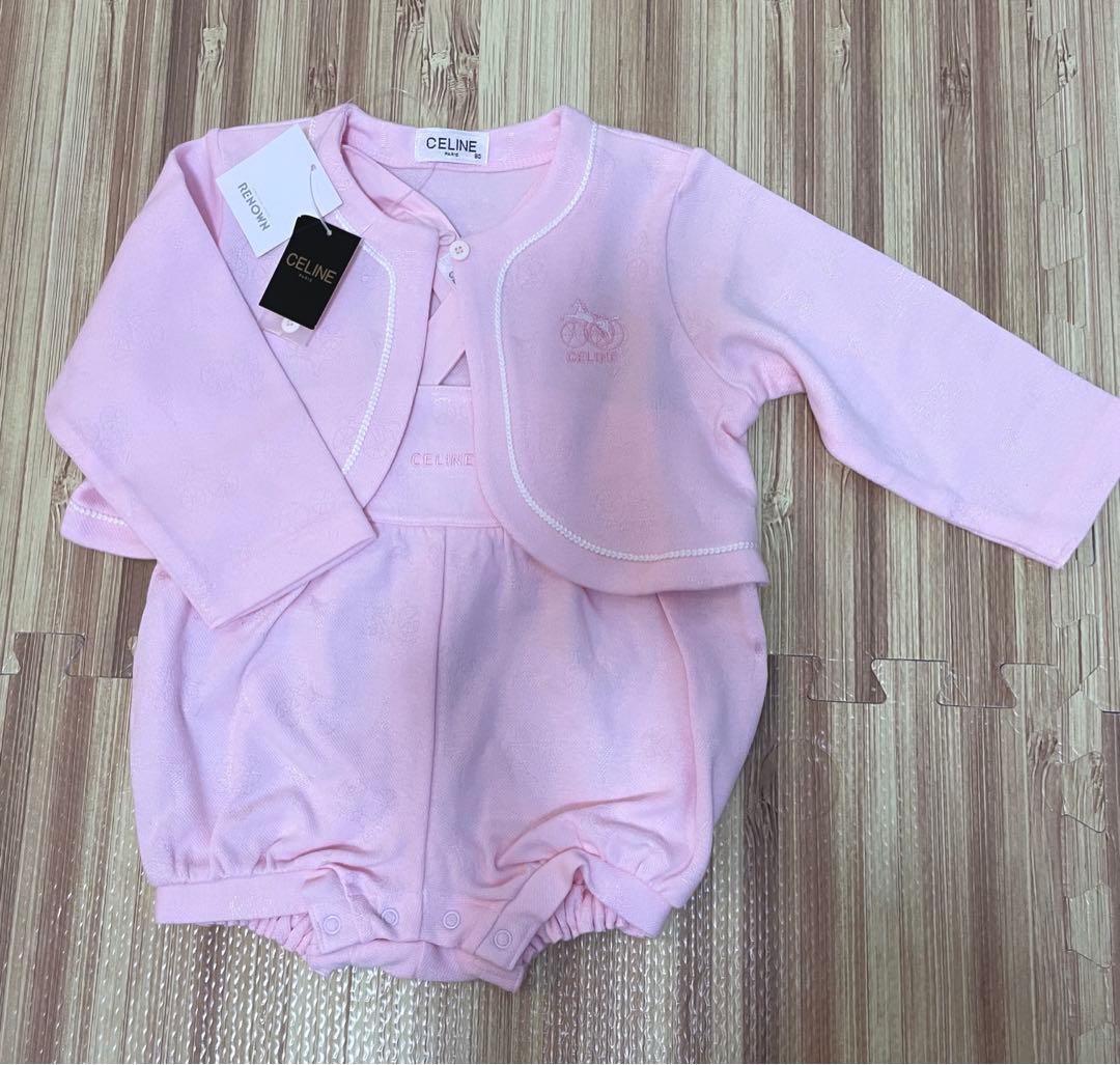 【新品未使用】CELINE ベビー ロンパース セットアップ80㎝ 上品