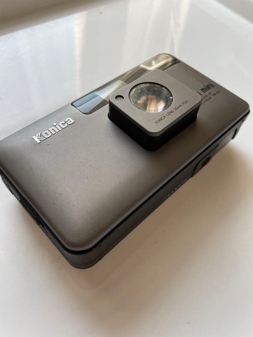 通電確認KONICA BIG MINI 201コンパクトフィルムカメラ