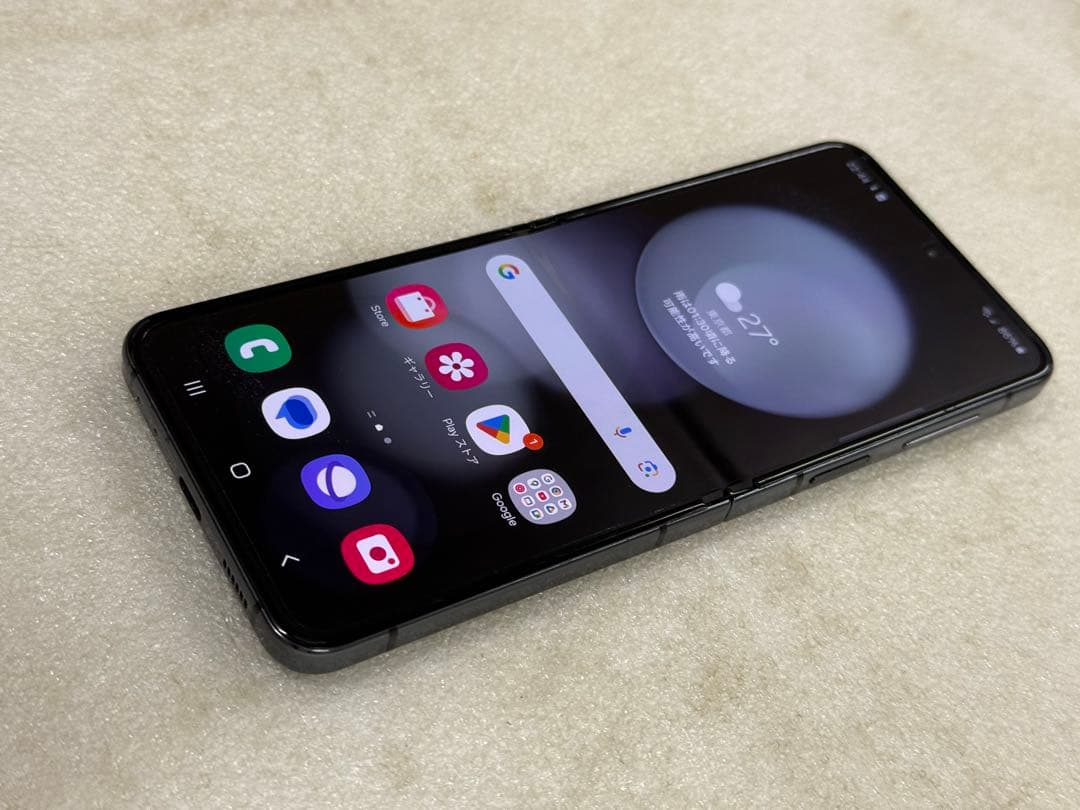 海外SIMフリー Samsung Galaxy Z Flip5 グラファイト