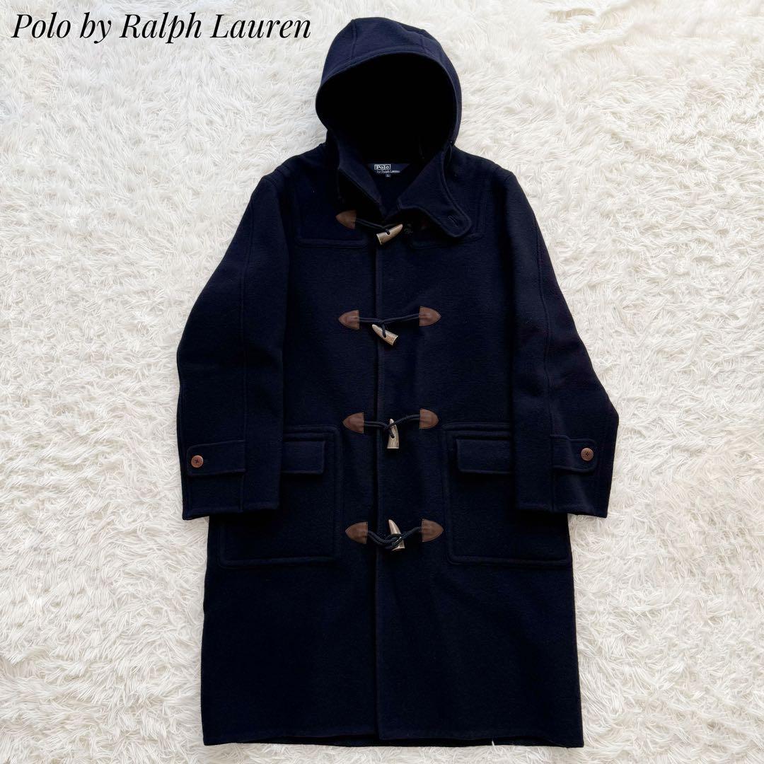 Polo by Ralph Lauren ダッフルコート 三角タグ ネイビー L
