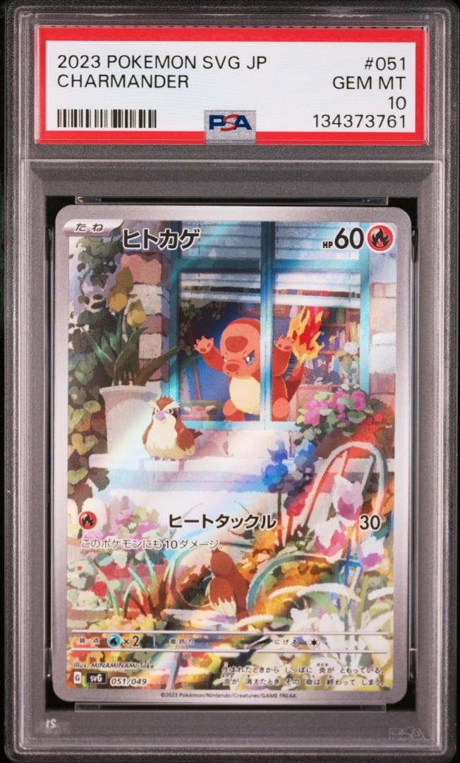 PSA10 9連番 御三家 フシギダネ ヒトカゲ ゼニガメ AR