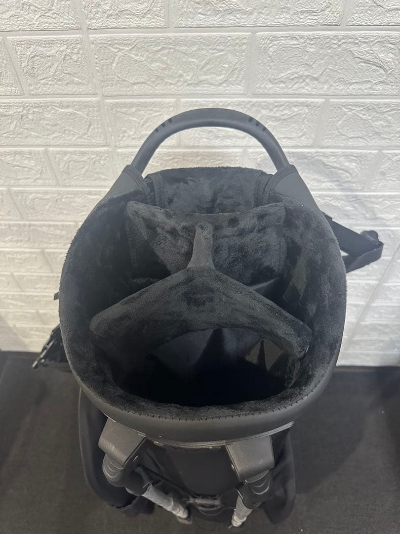 新品未使用☆G/FOREスタンド式キャディーバック9.5インチ　黒×白