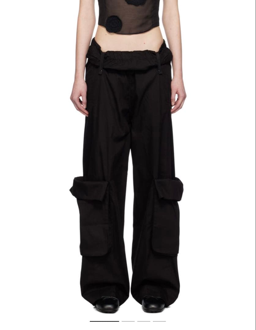 【open yy】the open product ロールウエストカーゴパンツ