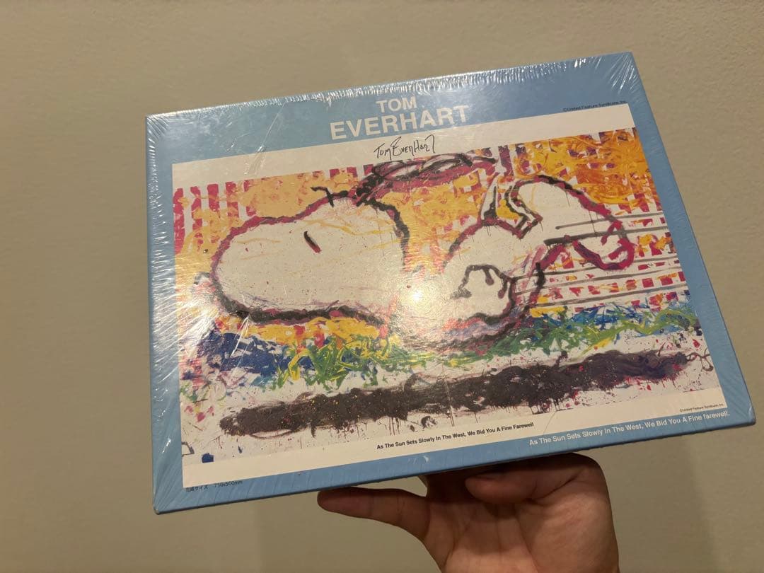 アポロ社　ジクソーパズル　スヌーピ　トム エバハート　1000ピース　廃盤