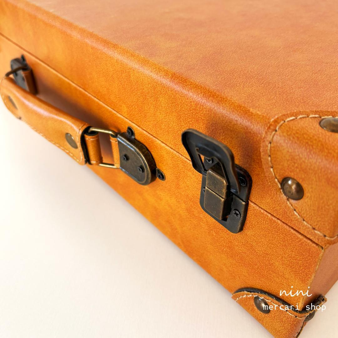 アンティーク風 トランクケース 2点セット 収納 インテリア