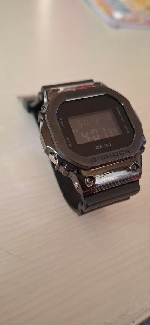 CASIO G-SHOCK GM-5600Bメタルベゼル美品