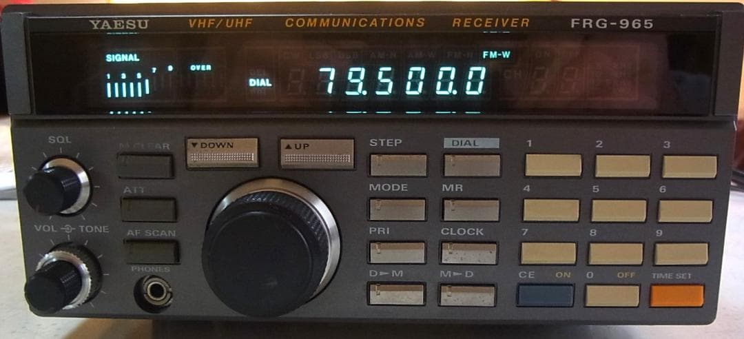 八重洲無線　FRG-965　受信機　ACアダプター付属