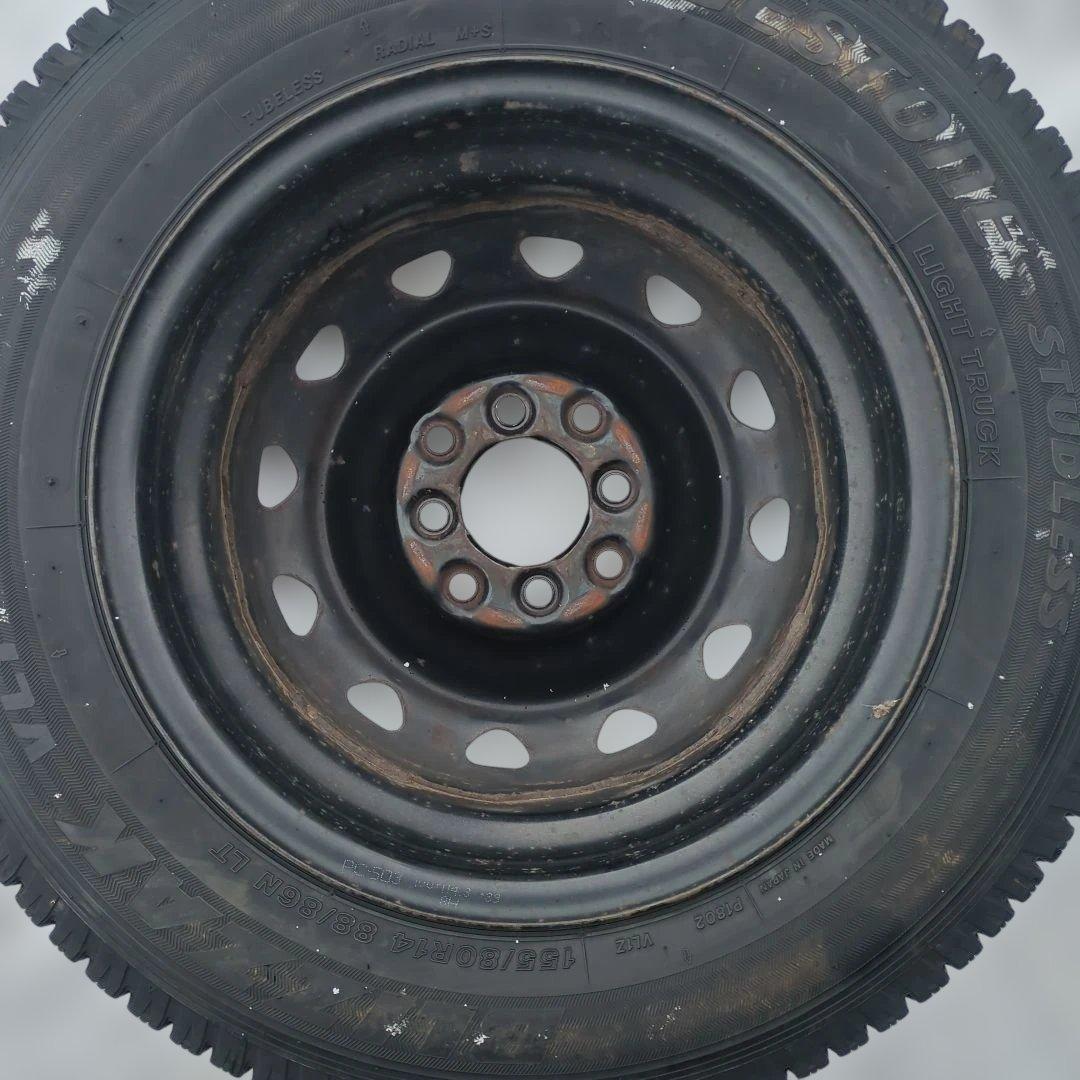 シン様①専用商品155/80R14LT 88/86N ホイール付き