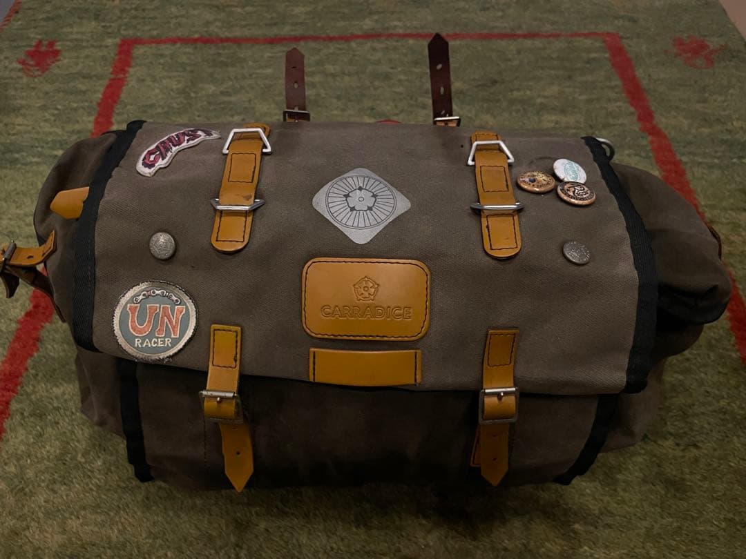 Carradice キャラダイス ロングフラップ サドルバッグ 24リットル