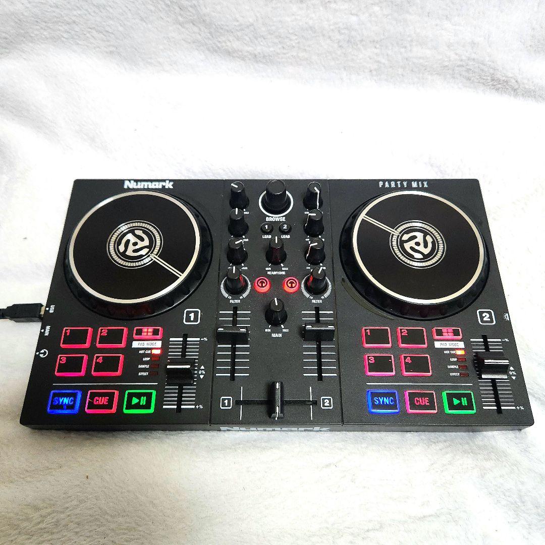 【美品】 Numark PARTY MIX DJコントローラー 動作品