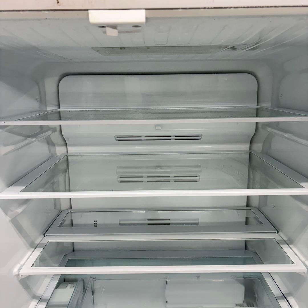 634 東芝　大型冷蔵庫　観音開き　500L強　小型　家庭用　自動製氷　シルバー