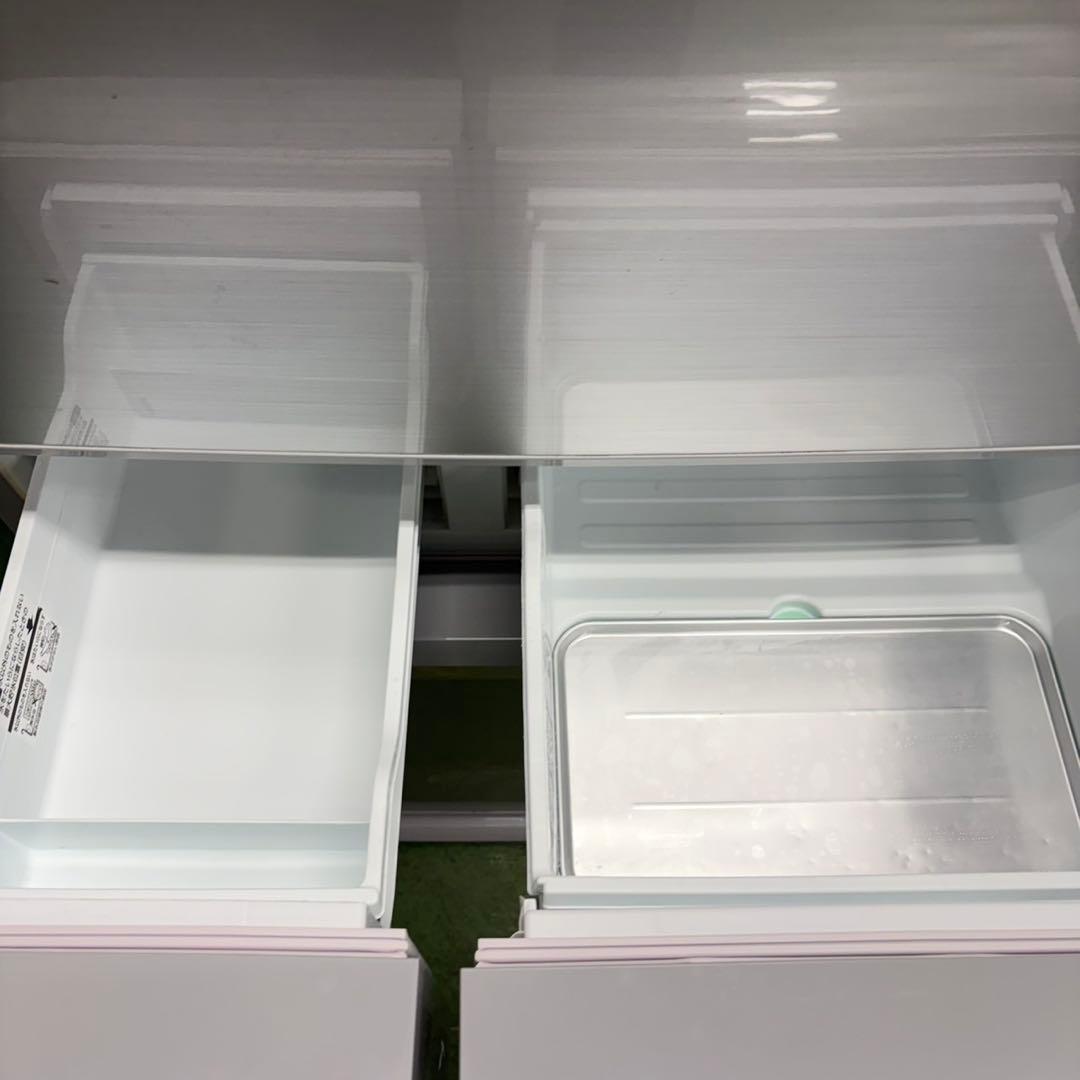 634 東芝　大型冷蔵庫　観音開き　500L強　小型　家庭用　自動製氷　シルバー