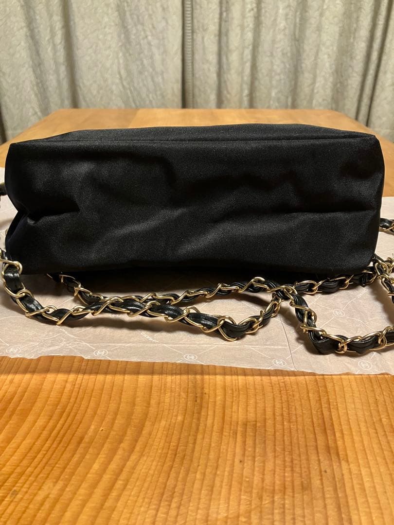 【非売品】CHANEL シャネル ブラック スパンコール ショルダーバッグ