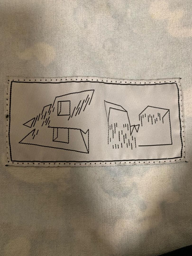 激レア BERNHARD WILLHELM 総柄キャンバスボストンバック