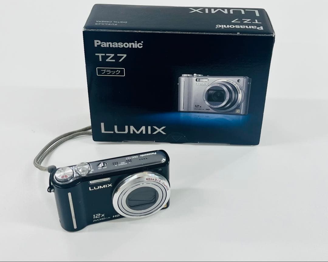 Panasonic LUMIX TZ7 ブラック デジカメ