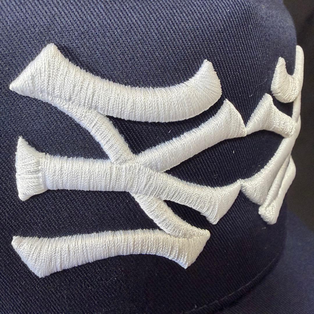 オマ キャップ bnnd.（oMA）ネイビー ニューエラ ダブルアイコン 正規品