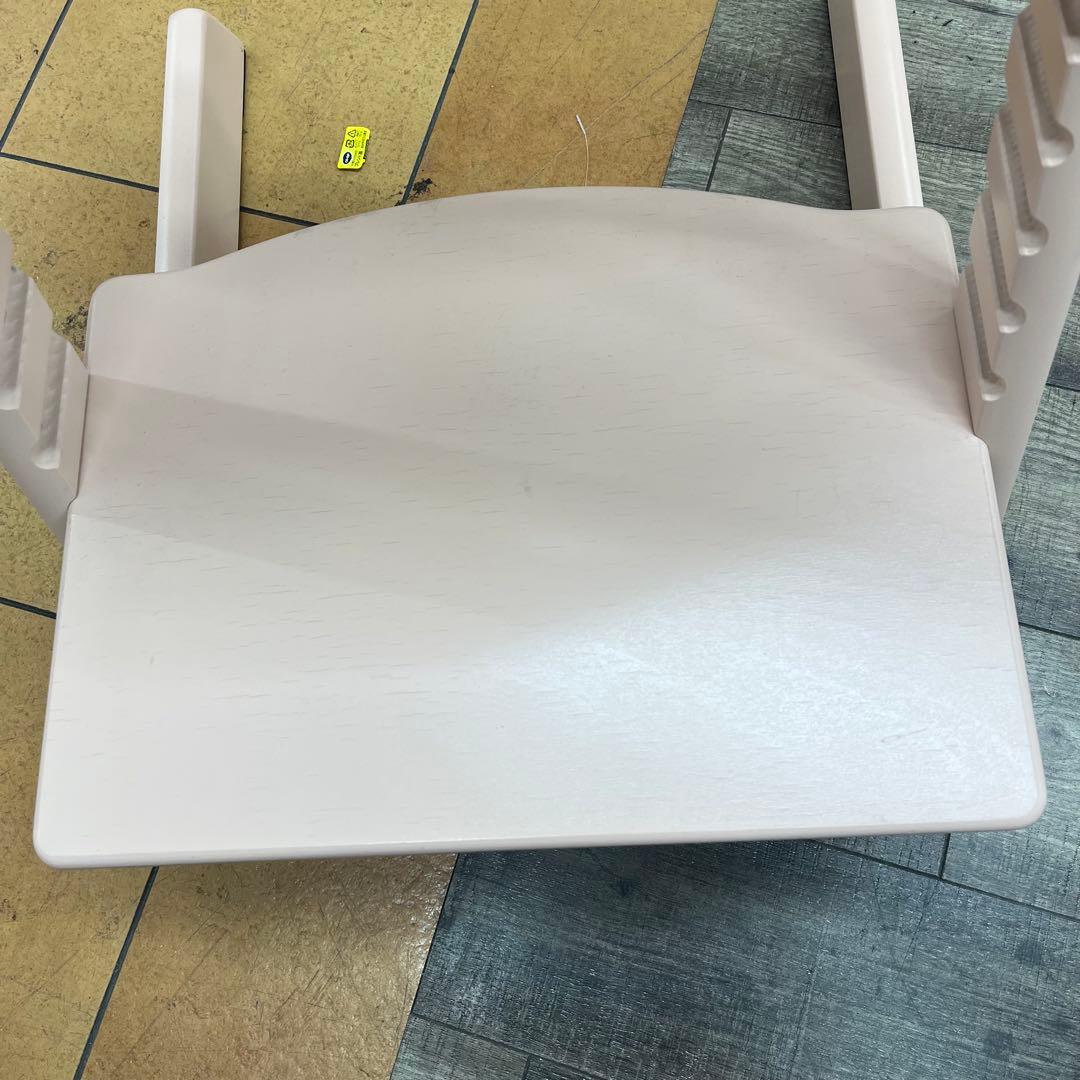 美品 ストッケ トリップトラップ ピンク S/N6 セレーヌピンク