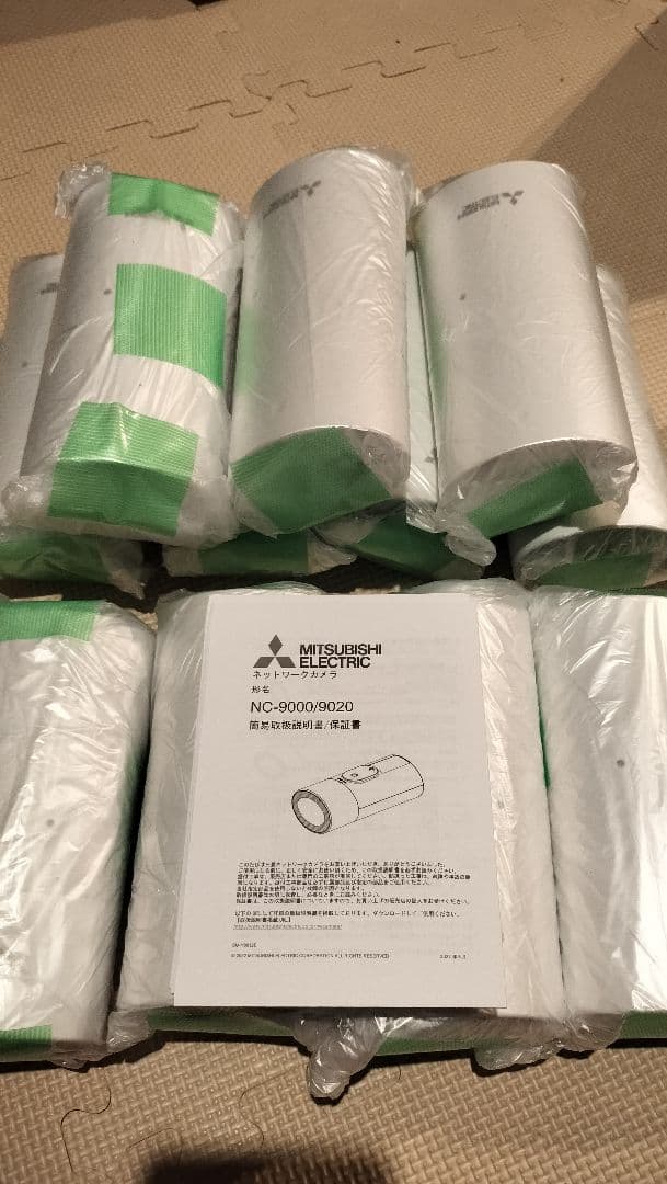 元値100万円超)防犯カメラ12台セット 8TB モニター レコーダー三菱