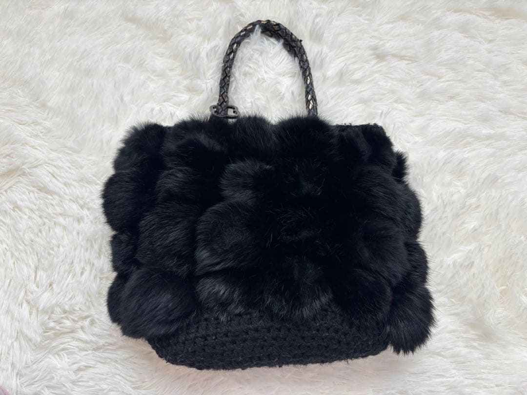 アンテプリマ ミスト　ANTEPRIMA リアルファー ハンドバック