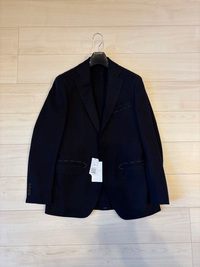 ネイビージャケットトゥモローランド　TOMORROWLANDゼニアZegna