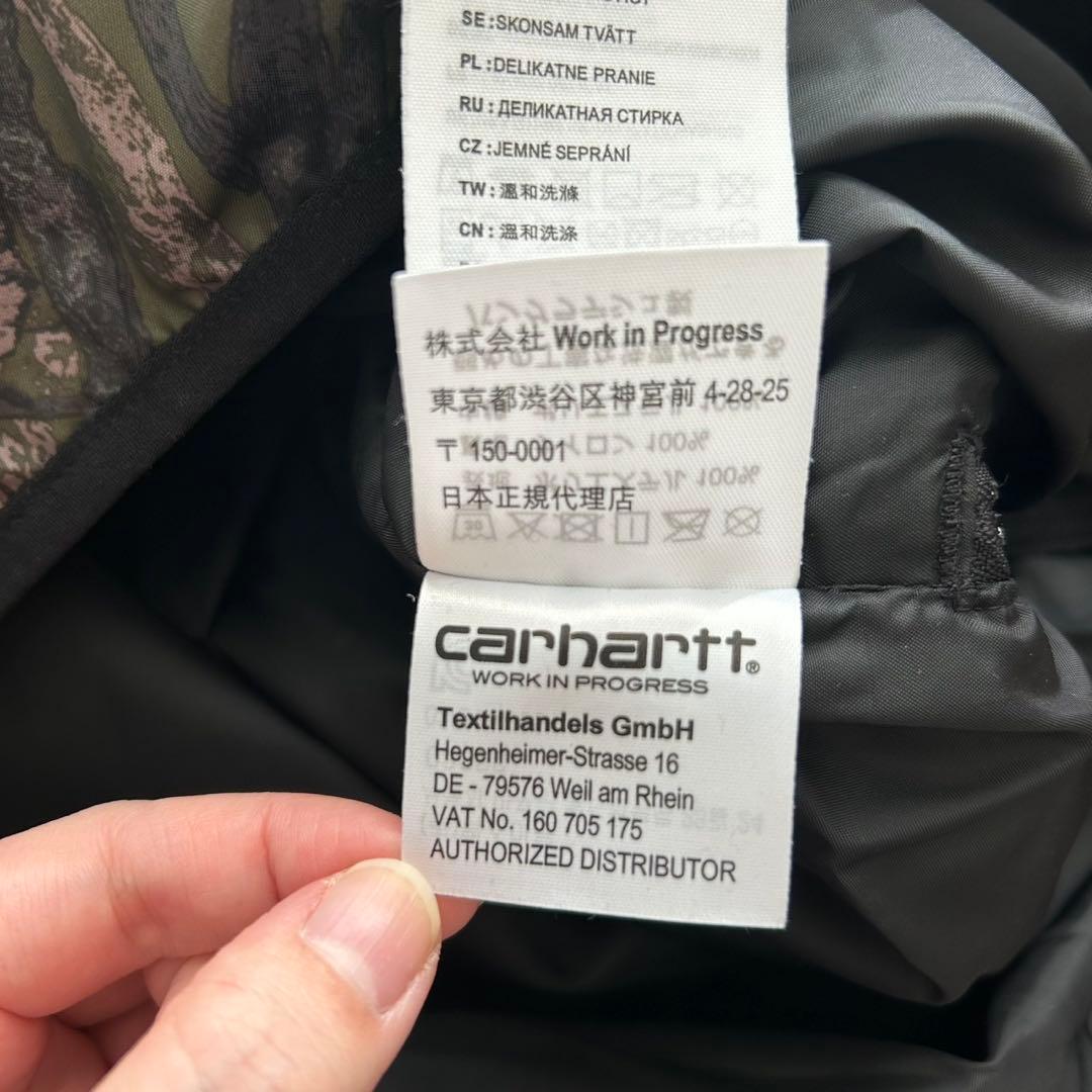 【美品】CARHARTT WIP JONES PULLOVER カモフラ ダウン