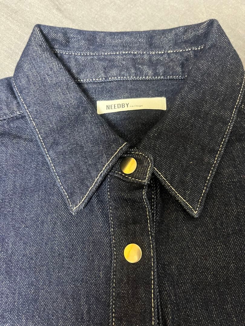 NEEDBY heritage ショートスリーブ シャツ