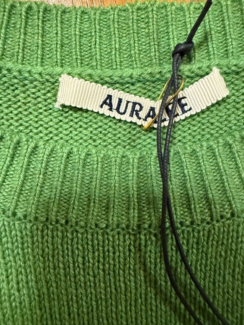 トップス AURALEE LIGHT CASHMERE KNIT P/O 3