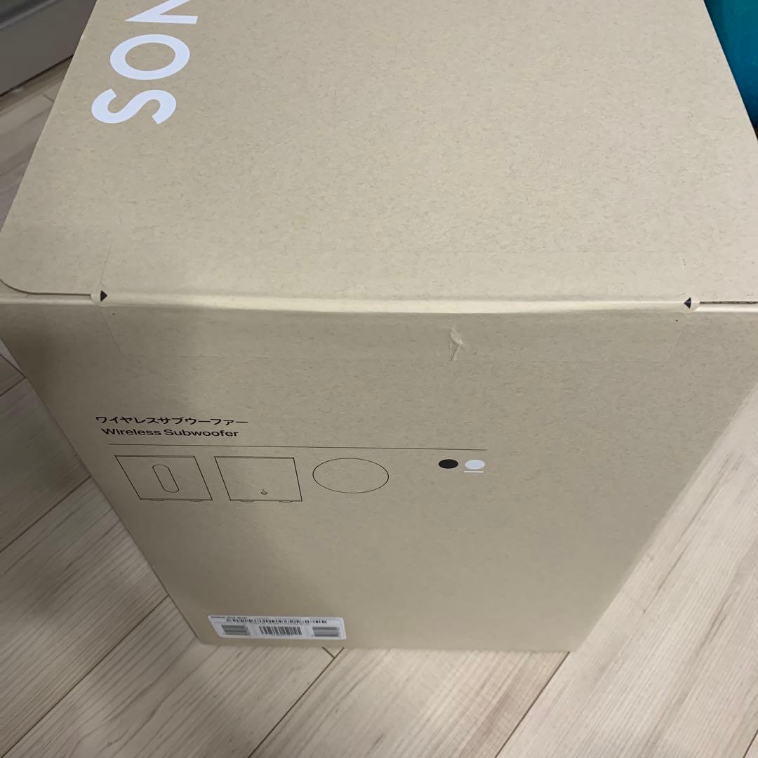【新品未使用】SONOS Sub Mini ワイヤレスサブウーファー ホワイト