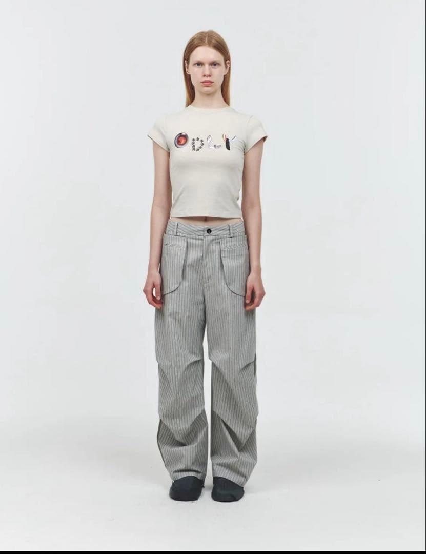 パンツ ODLYWORKSHOP Gravel Knee Dart Trousers