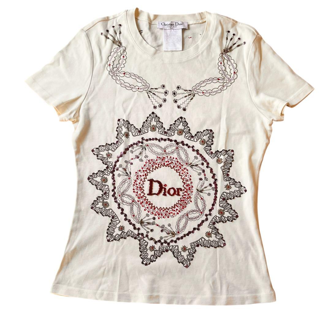 極美品 Christian Diorクリスチャンディオール ガリアーノ期Tシャツ