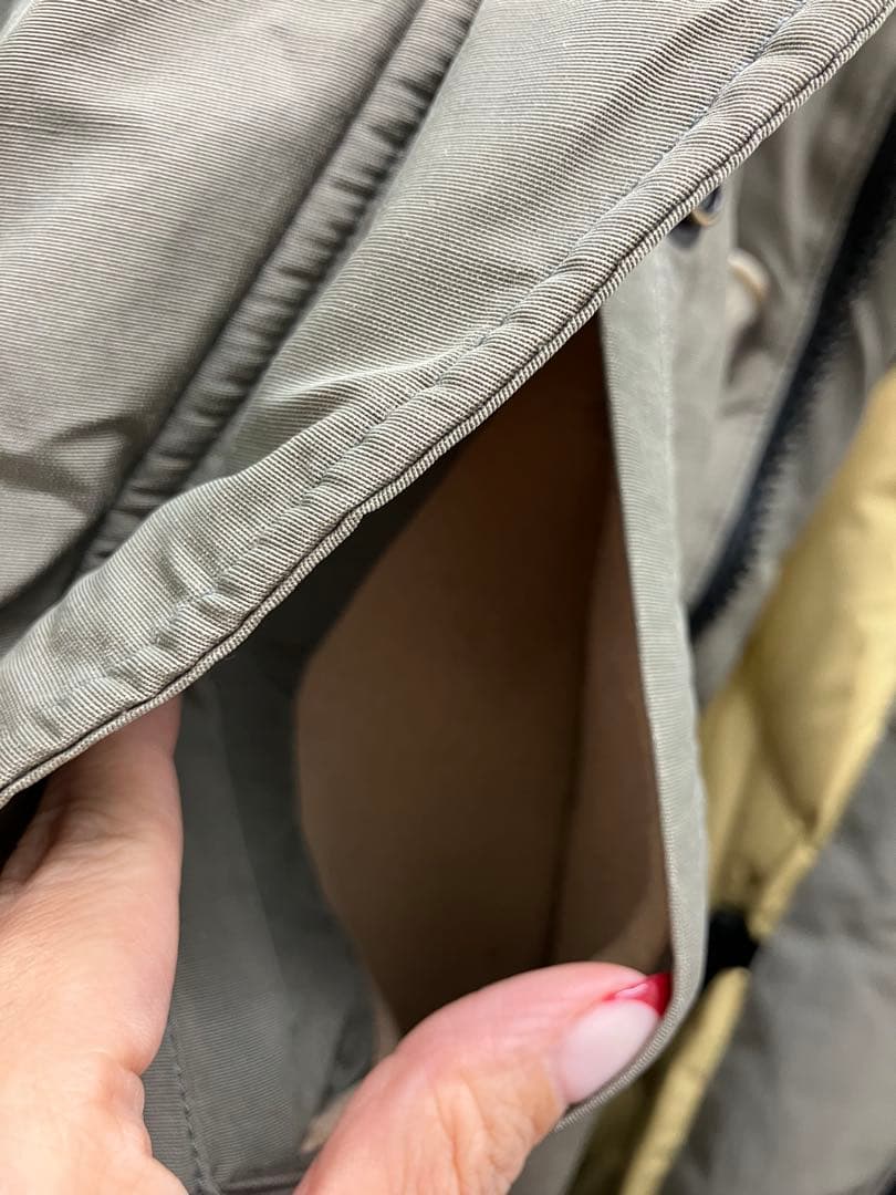 ウールリッチ　ミリタリージャケット ファー付き