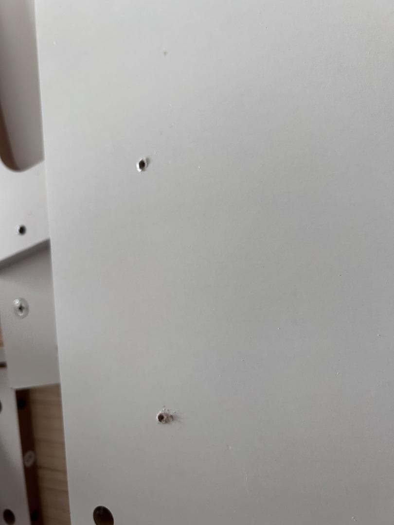 ホワイト モダン ドレッサー ミラー付き訳あり品写真をご確認103-1-①-02