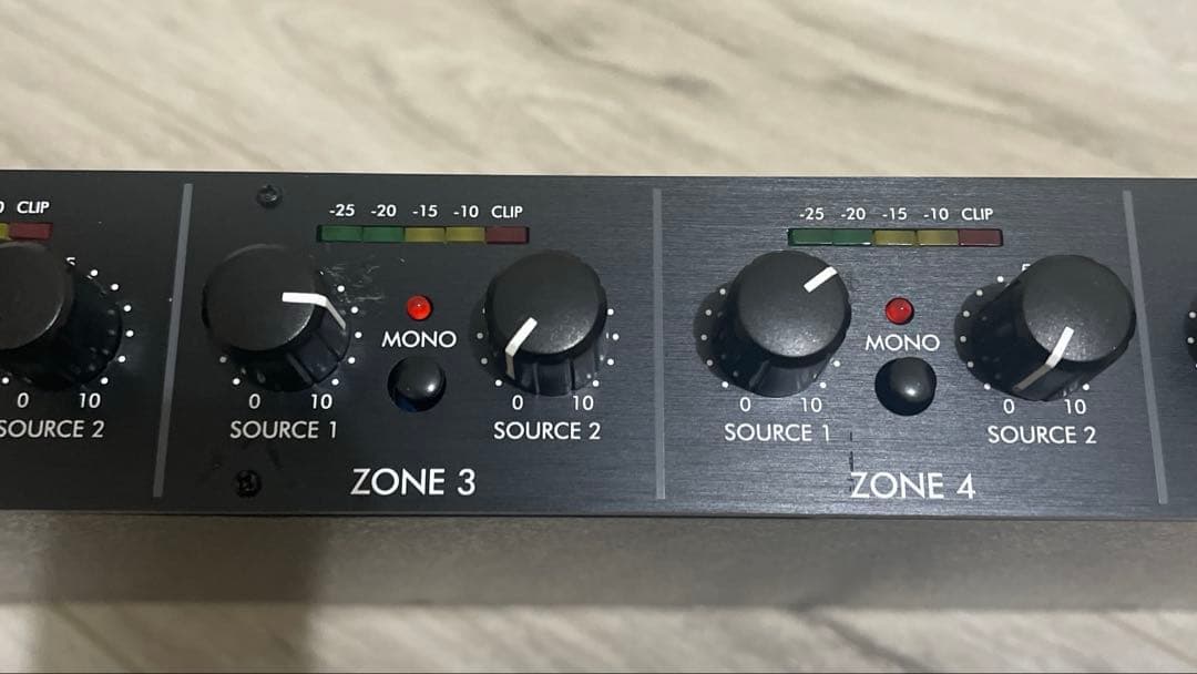 ART MX225ステレオデュアルソース5ゾーンディストリビューションミキサー