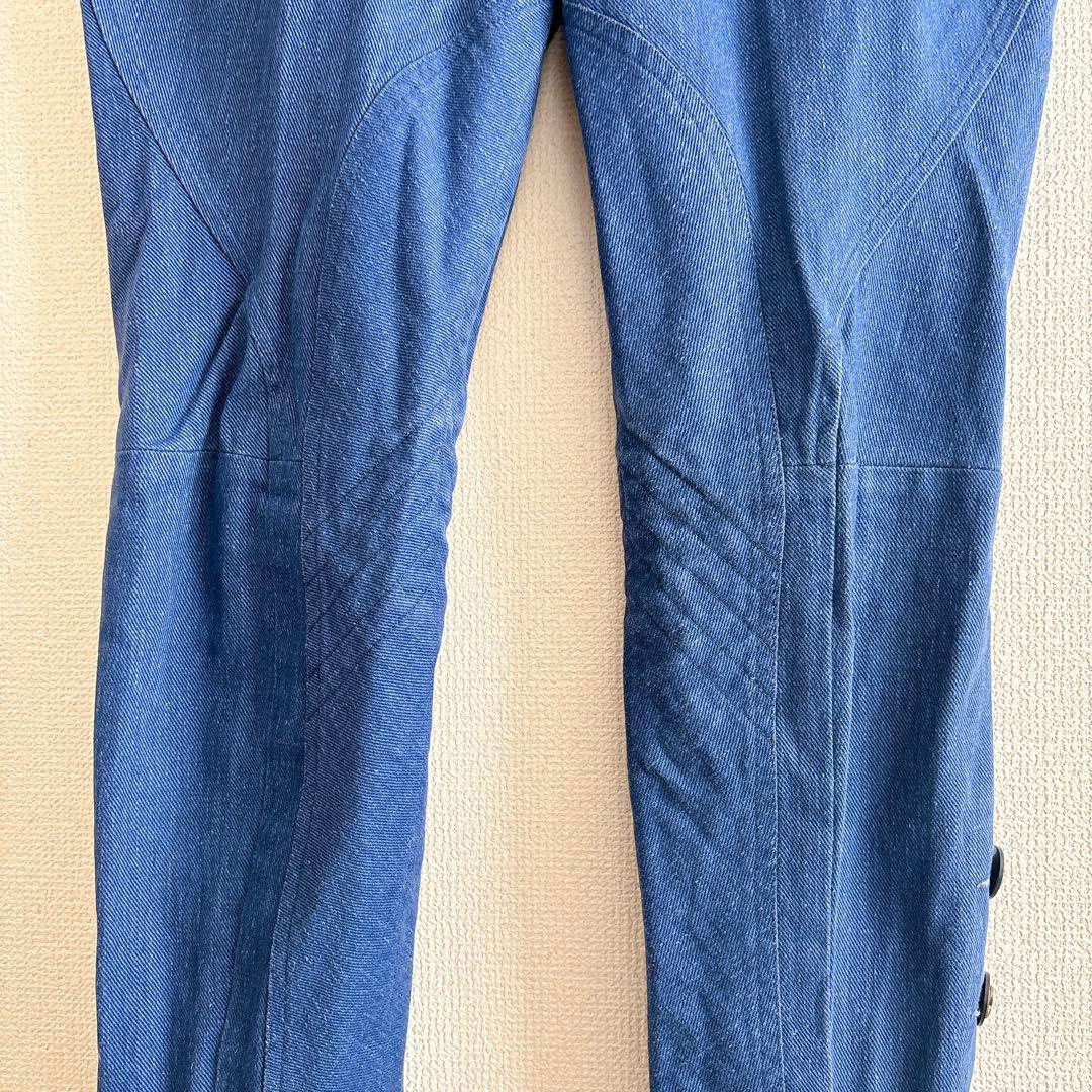 エルメス　デニムパンツ　テーパードパンツ　38 HERMES カジュアル