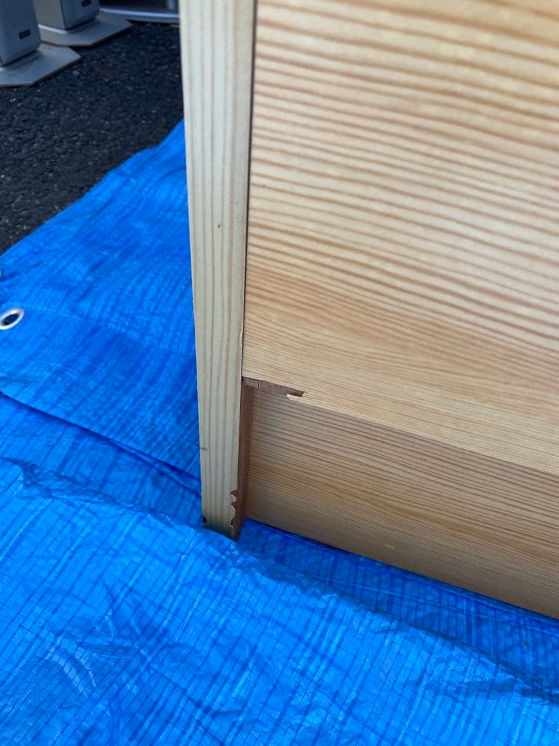 ナチュラルウッド 4段チェスト タンス 家具 木製 チェスト 引き出し収納 家具