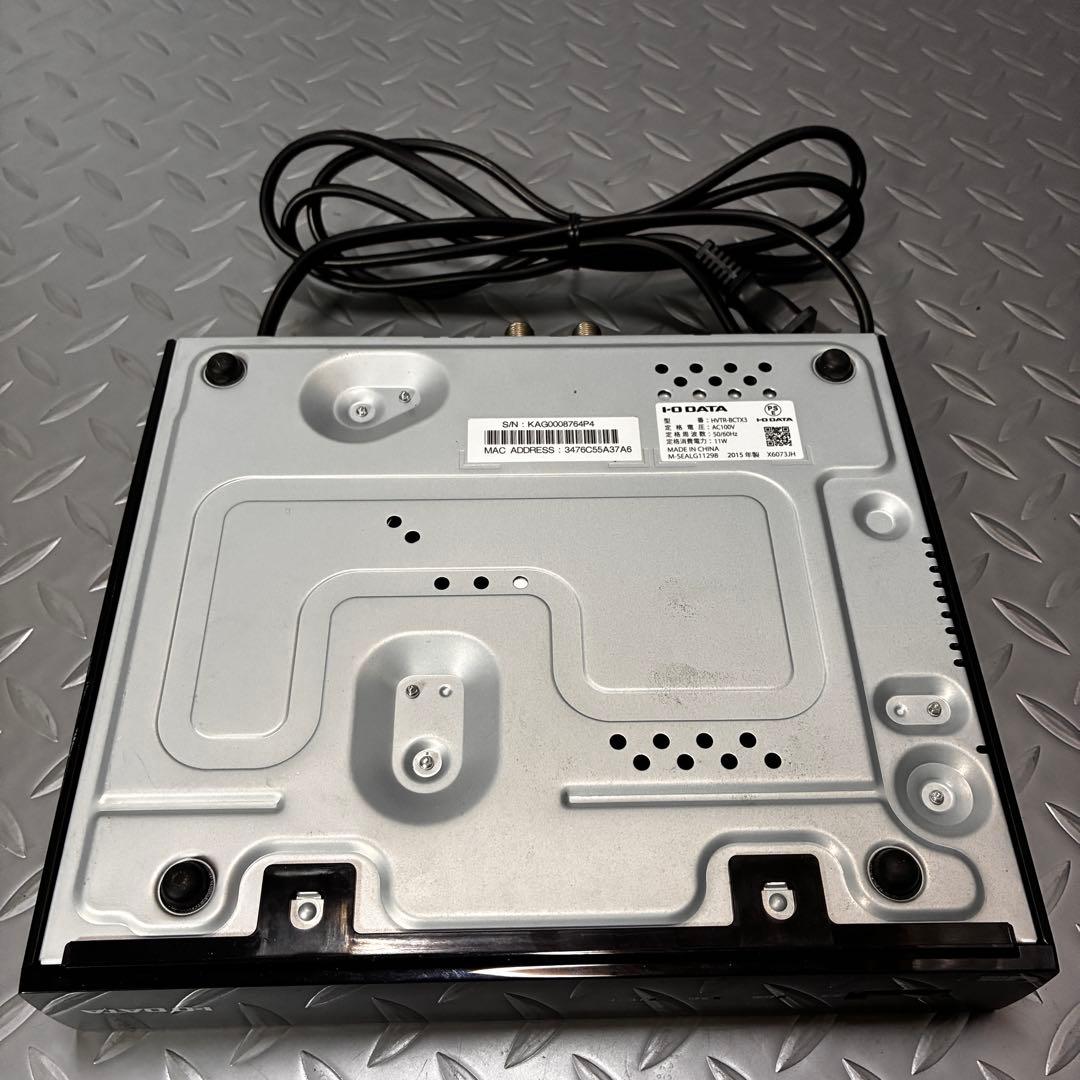 【美品】アイオーデータ 録画テレビチューナー HVTR-BCTX3 3チューナー