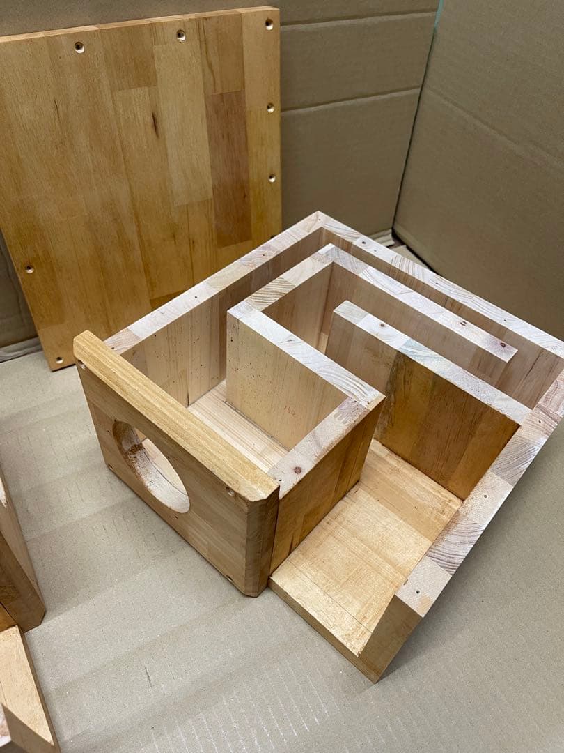 バックロードホーン9.2cmユニット搭載自作スピーカー