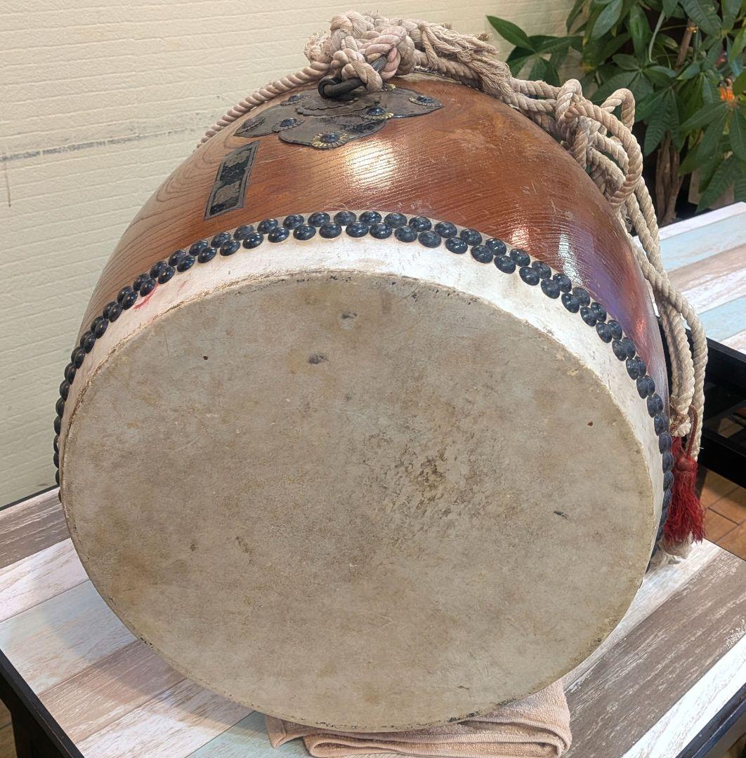 ★値下げ★【和太鼓 太鼓正 欅胴極上】36cm×42cm　※本日出品取り下げます