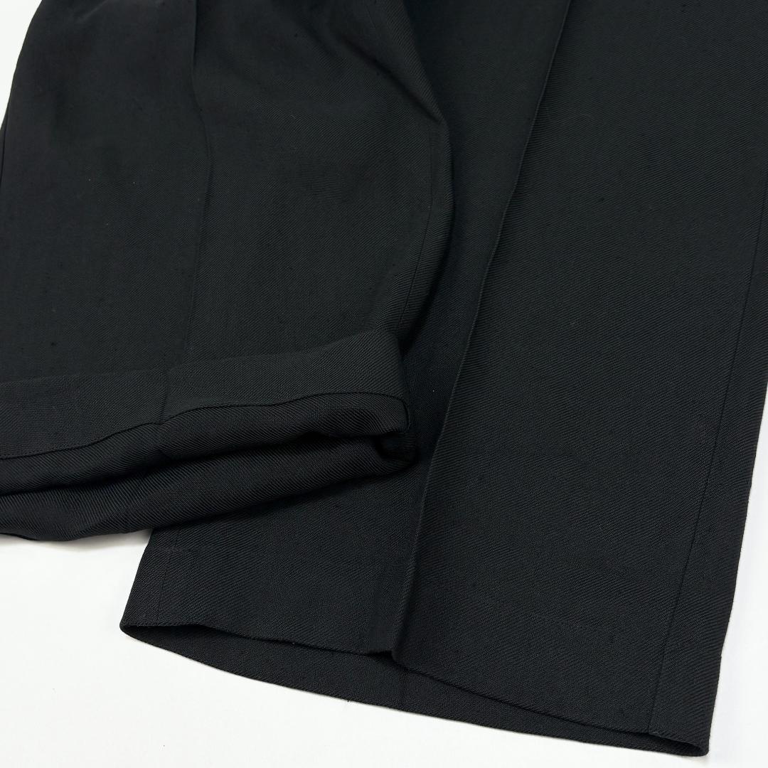 新品 COCUCA 24SS ベイカーパンツ 614670130063 ブラック