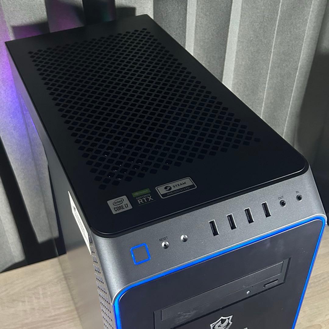 ガレリアゲーミングPC RTX3060ti Windows11 ワイルズ快適