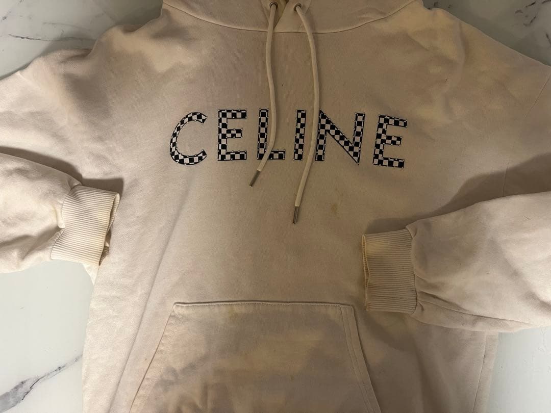 CELINE フード付きパーカー